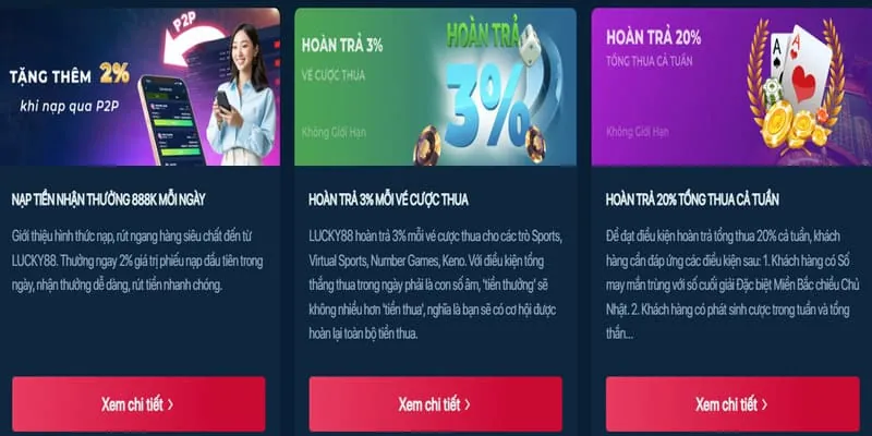Hoàn trả tiền cược miso88 casino